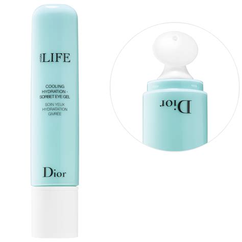 dior hydra life cooling hydration sorbet eye gel review|dior hydra life tinted moisturizer.